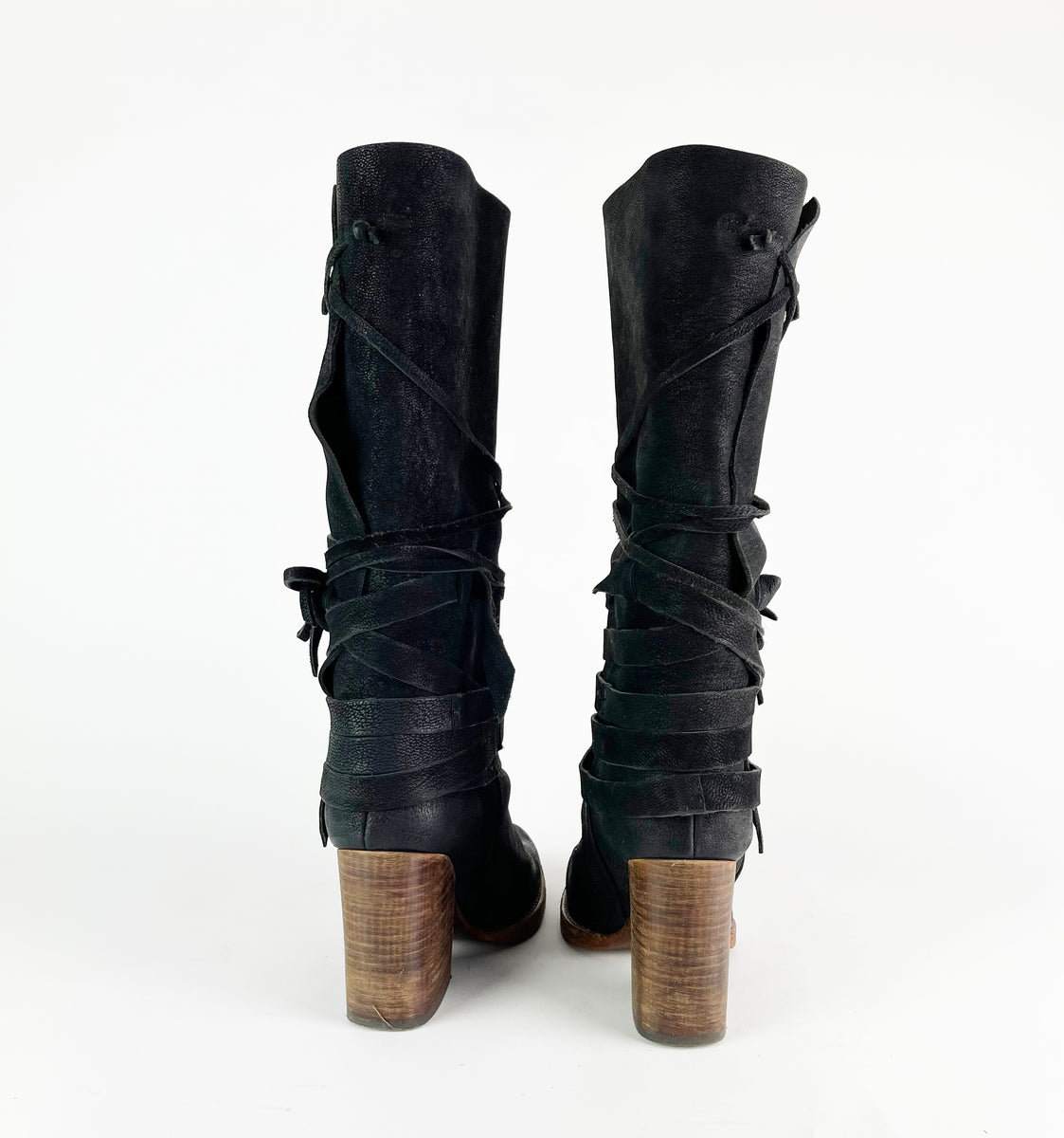 Free People We The Free Wade Distressed Ankle Boots