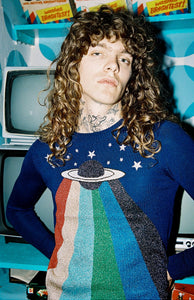 David Bowie Major Tom X Stoned Immaculate Limited Edition Sweater